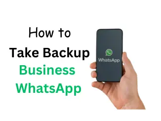Backup WhatsApp Business Messages