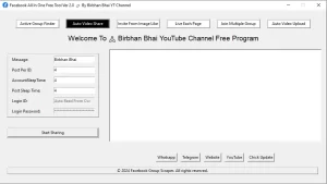 Facebook Auto Sharing Software